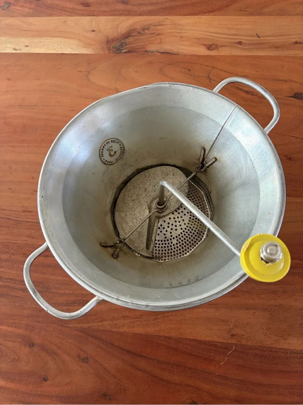 Vintage French Stainless Steel Food Mill (Breveté)
